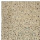 Vintage Turkish Handknotted Wool Rug. Beige Area Carpet for Cozy Farmhouse Interiors