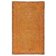 Contemporary Handmade Turkish Wool Area Rug. Vintage Orange Redyed Carpet for Living Room Contemporary Handmade Turkish Wool Area Rug. Vintage Orange Redyed Carpet for Living Room