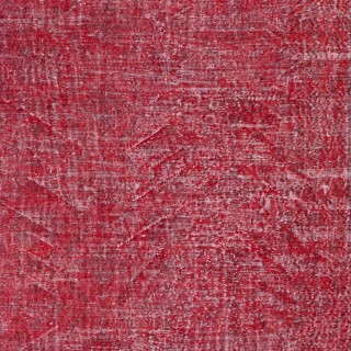 Vintage Turkish Wool Rug. Overdyed Red, Handmade Area Rug for Modern Interiors