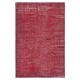 Vintage Turkish Wool Rug. Overdyed Red, Handmade Area Rug for Modern Interiors Vintage Turkish Wool Rug. Overdyed Red, Handmade Area Rug for Modern Interiors