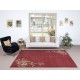 Vintage Hand-Knotted Chinese Art Deco Design Red Area Rug Vintage Hand-Knotted Chinese Art Deco Design Red Area Rug