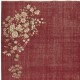 Vintage Hand-Knotted Chinese Art Deco Design Red Area Rug Vintage Hand-Knotted Chinese Art Deco Design Red Area Rug