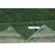 Handmade Turkish Wool Area Rug. Vintage Overdyed Green Rug for Modern Home Handmade Turkish Wool Area Rug. Vintage Overdyed Green Rug for Modern Home