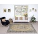 Turkish Hand-Knotted Wool Rug. Vintage Area Carpet for Rustic Farmhouse Interiors Turkish Hand-Knotted Wool Rug. Vintage Area Carpet for Rustic Farmhouse Interiors