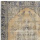 Turkish Hand-Knotted Wool Rug. Vintage Area Carpet for Rustic Farmhouse Interiors Turkish Hand-Knotted Wool Rug. Vintage Area Carpet for Rustic Farmhouse Interiors