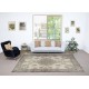 Vintage Floral Wool Rug | Beige Turkish Carpet for Country Style Decoration Vintage Floral Wool Rug | Beige Turkish Carpet for Country Style Decoration