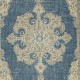 Vintage Turkish Rug. Hand-Knotted Wool Area Carpet with Medallion Motif