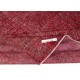 Vintage Handmade Turkish Wool Area Rug Overdyed in Red for Modern Home and Office Vintage Handmade Turkish Wool Area Rug Overdyed in Red for Modern Home and Office