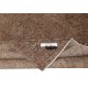 Vintage Handmade Wool Rug. Brown Turkish Area Rug for Modern Home and office