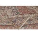 Vintage Turkish Red Area Rug for Living Room Decor. Hand-knotted Wool Carpet with Medallion Design