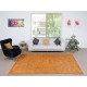 Orange Overdyed Handmade Wool Rug. Vintage Turkish Area Rug for Living Room Orange Overdyed Handmade Wool Rug. Vintage Turkish Area Rug for Living Room
