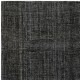 Black Overdyed Handmade Wool Rug. Vintage Turkish Area Rug for Living Room Black Overdyed Handmade Wool Rug. Vintage Turkish Area Rug for Living Room