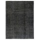 Black Overdyed Handmade Wool Rug. Vintage Turkish Area Rug for Living Room Black Overdyed Handmade Wool Rug. Vintage Turkish Area Rug for Living Room