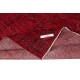 Vintage Wool Area Rug Overdyed in Red for Contemporary Interiors. Hand-knotted in Turkey Vintage Wool Area Rug Overdyed in Red for Contemporary Interiors. Hand-knotted in Turkey