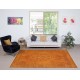 Orange Overdyed Vintage Turkish Area Rug. Hand-Knotted Wool Carpet for Modern Interiors Orange Overdyed Vintage Turkish Area Rug. Hand-Knotted Wool Carpet for Modern Interiors