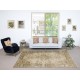 Vintage Turkish Handknotted Wool Rug. Rustic Area Carpet for Cozy Farmhouse Interiors