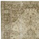 Vintage Turkish Handknotted Wool Rug. Rustic Area Carpet for Cozy Farmhouse Interiors