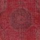 Vintage Red Wool Area Rug. Handmade Turkish Rug for Contemporary Spaces Vintage Red Wool Area Rug. Handmade Turkish Rug for Contemporary Spaces