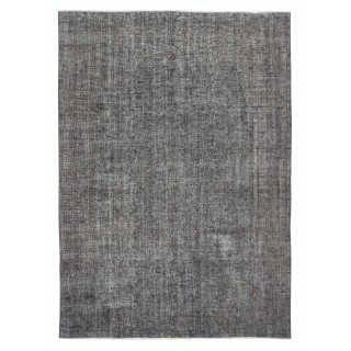 Gray Handmade Turkish Area Rug for Living Room, Entrance, Bedroom, Dining Room and Kids Room