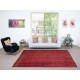 Modern Red Turkish Rug for Bedroom. Vintage Handmade Wool Area Rug for Living Room Modern Red Turkish Rug for Bedroom. Vintage Handmade Wool Area Rug for Living Room