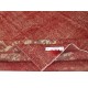 One-of-a-pair Vintage Hand-Knotted Chinese Art Deco Design Red Area Rug One-of-a-pair Vintage Hand-Knotted Chinese Art Deco Design Red Area Rug