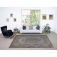 Gray Overdyed Area Rug, Handknotted and Handwoven in Turkey Gray Overdyed Area Rug, Handknotted and Handwoven in Turkey