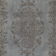 Gray Overdyed Area Rug, Handknotted and Handwoven in Turkey Gray Overdyed Area Rug, Handknotted and Handwoven in Turkey