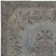 Gray Overdyed Area Rug, Handknotted and Handwoven in Turkey Gray Overdyed Area Rug, Handknotted and Handwoven in Turkey