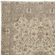 Handmade Vintage Turkish Beige Area Rug. Natural Wool and Cotton Carpet for Rustic or Country Style Home Handmade Vintage Turkish Beige Area Rug. Natural Wool and Cotton Carpet for Rustic or Country Style Home