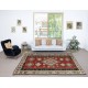 Vintage Handwoven Red Kilim. Turkish Flat-Weave Rug. 100% Wool Vintage Handwoven Red Kilim. Turkish Flat-Weave Rug. 100% Wool