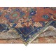 Hand-Knotted Vintage Turkish Red Area Rug. Traditional Wool Carpet for Home Decor