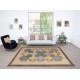 Modern Handwoven Scandinavian design Kilim Rug 'Flat Weave' with Geometric Patterns, 100% Wool Modern Handwoven Scandinavian design Kilim Rug 'Flat Weave' with Geometric Patterns, 100% Wool
