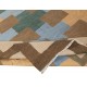 Modern Handwoven Scandinavian design Kilim Rug 'Flat Weave' with Geometric Patterns, 100% Wool Modern Handwoven Scandinavian design Kilim Rug 'Flat Weave' with Geometric Patterns, 100% Wool
