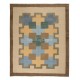 Modern Handwoven Scandinavian design Kilim Rug 'Flat Weave' with Geometric Patterns, 100% Wool Modern Handwoven Scandinavian design Kilim Rug 'Flat Weave' with Geometric Patterns, 100% Wool