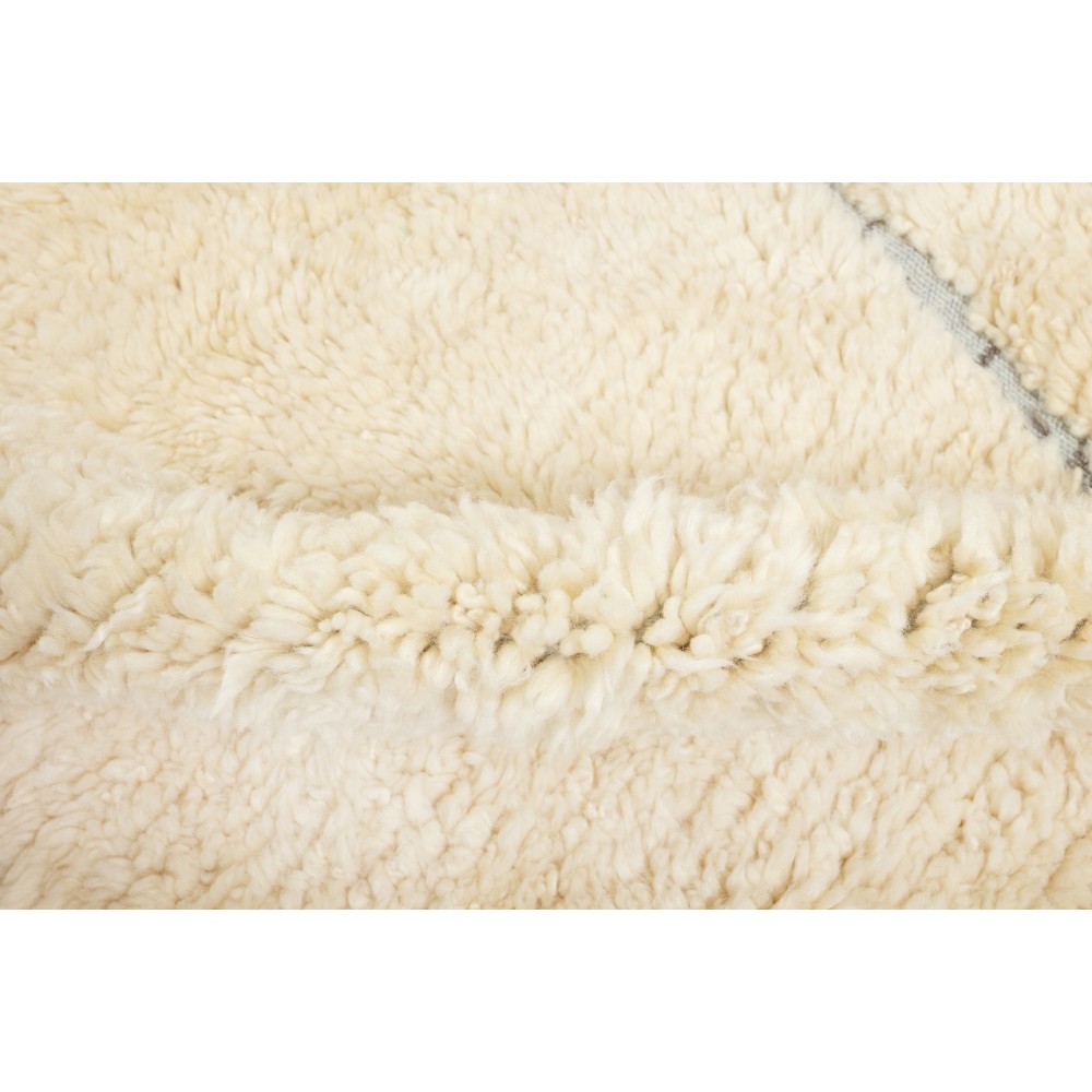 Moroccan Design Tulu Rug Made of Natural Un-Dyed Wool. Modern Hand Knotted Carpet. Custom Options Available. Made to Measure
