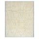 Moroccan Design Tulu Rug Made of Natural Un-Dyed Wool. Modern Hand Knotted Carpet. Custom Options Available. Made to Measure