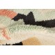 Abstract Hand-knotted Tulu Rug. 100% Wool. Multicolor Carpet for Living Room decor. Vibrant Handmade Rug. Custom Options Available