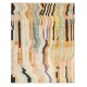 Abstract Hand-knotted Tulu Rug. 100% Wool. Multicolor Carpet for Living Room decor. Vibrant Handmade Rug. Custom Options Available