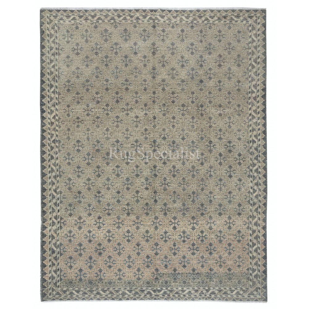 New Handmade Turkish Large Area Rug. Hand-knotted Wool Carpet for Living Room. Custom Options Available