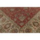 One-of-a-kind Vintage Turkish Large Area Rug. Red Hand-knotted Wool Carpet for Living Room