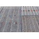 Vintage Turkish Kilim. Gray Handwoven Cotton & Goat Hair Rug. Oversize Carpet Vintage Turkish Kilim. Gray Handwoven Cotton & Goat Hair Rug. Oversize Carpet