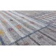 Vintage Gray Kilim Rug. Handwoven Cotton & Goat Hair, Oversize Turkish Flat-Weave Carpet