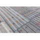 Vintage Gray Kilim Rug. Handwoven Cotton & Goat Hair, Oversize Turkish Flat-Weave Carpet