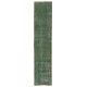 Green Runner Rug for Hallway. Vintage Handmade Corridor. Kitchen Runner Carpet. Stair Rug Green Runner Rug for Hallway. Vintage Handmade Corridor. Kitchen Runner Carpet. Stair Rug