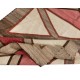 Antique Navajo Geometric Rug, Handwoven Wool, Natural Colors, Circa 1920–1940