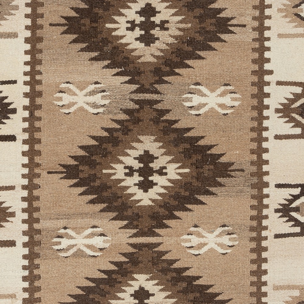 Vintage Hand-woven Kilim. 100% Natural Wool. Flat-weave Rug Vintage Hand-woven Kilim. 100% Natural Wool. Flat-weave Rug