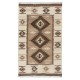 Vintage Hand-woven Kilim. 100% Natural Wool. Flat-weave Rug Vintage Hand-woven Kilim. 100% Natural Wool. Flat-weave Rug