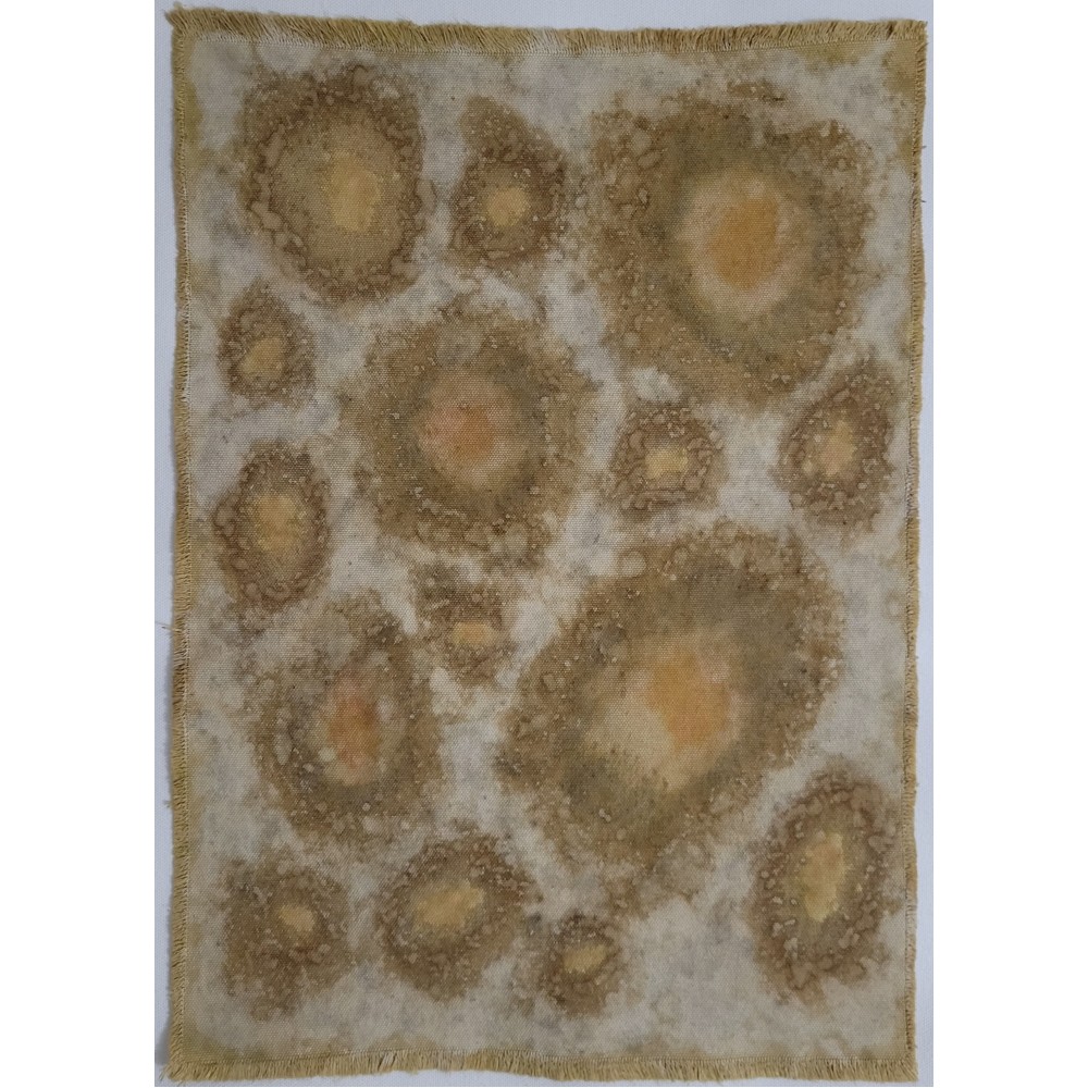 UNIVERSES (1) – Plant-Dyed Botanical Art on Cotton Canvas UNIVERSES (1) – Plant-Dyed Botanical Art on Cotton Canvas
