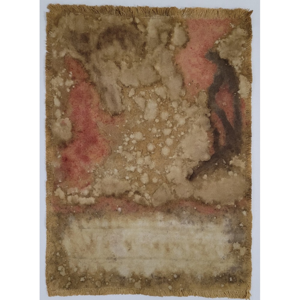 MYSTIC (3) – Plant-Dyed Botanical Art on Cotton Canvas MYSTIC (3) – Plant-Dyed Botanical Art on Cotton Canvas