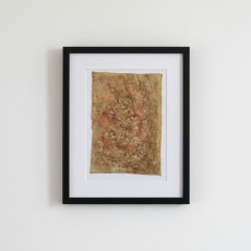 A FRAGMENT FROM ANOTHER PLANET (5) – Plant-Dyed Botanical Art on Cotton Canvas